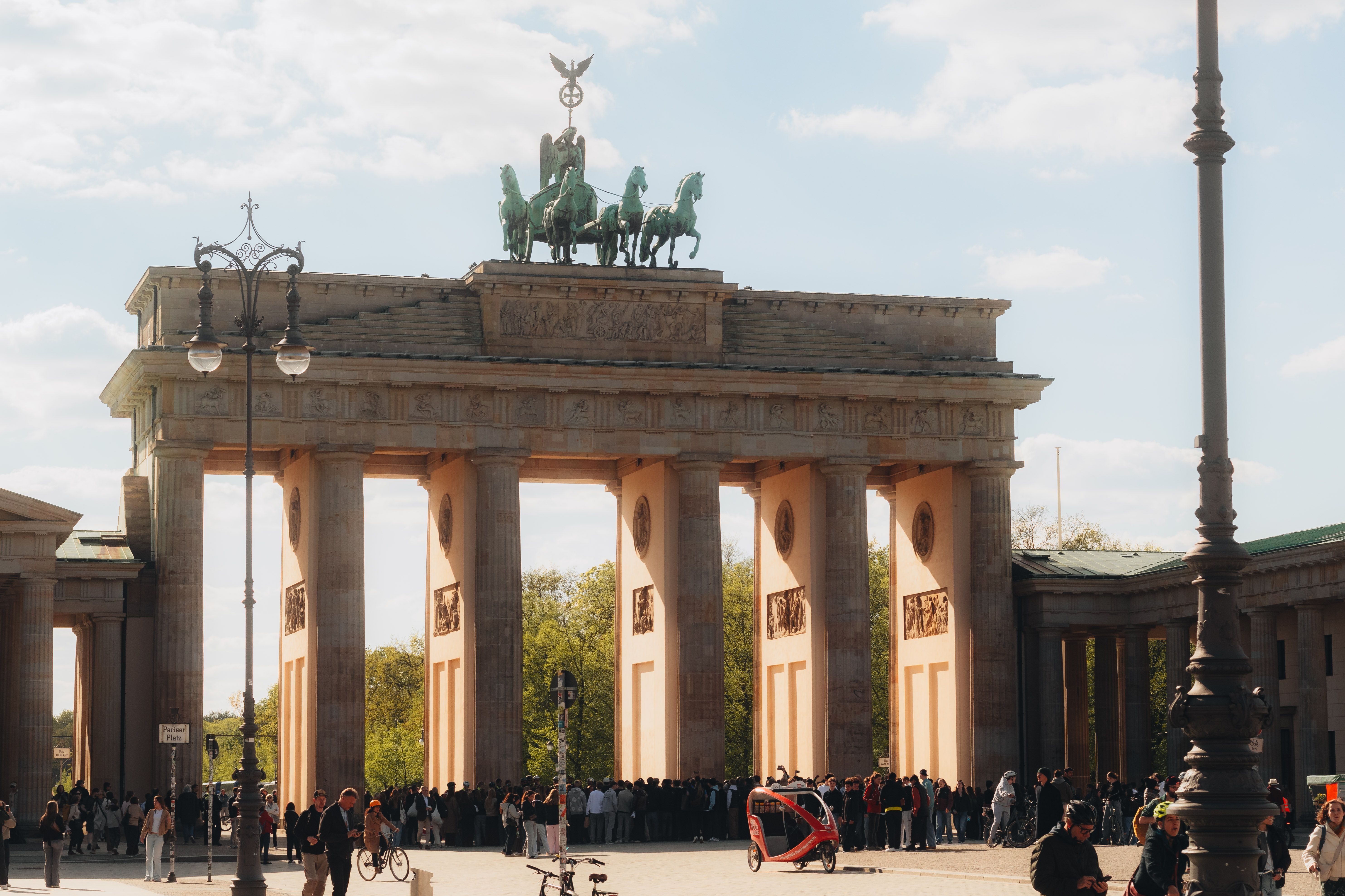 La porte de Brandebourg à Berlin